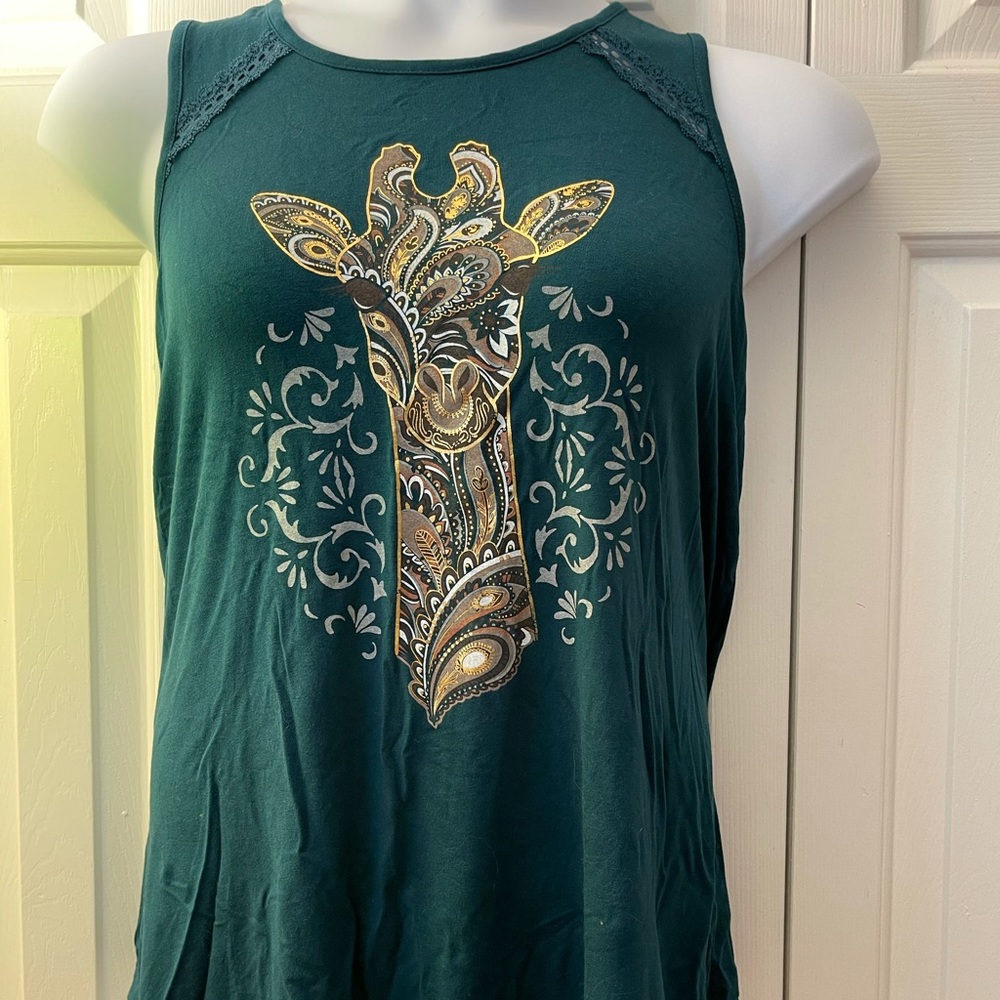 Torrid size 0 Giraffe Super Soft Knit Tank Top